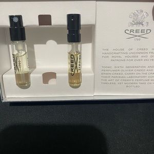 Creed Men’s Cologne Sublime Vanilla and Love In Black Approx. 2/3 left in Sample